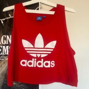 Cropped adidas tank